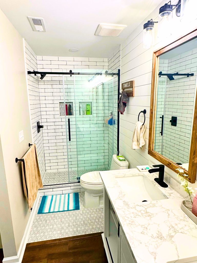 Charleston SC remodeling - bathroom renovation detail