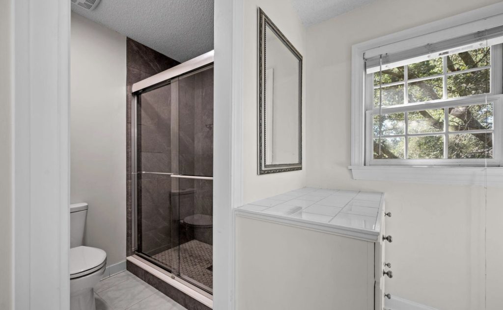 Charleston remodeling project - updated bathroom