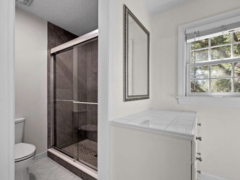 Charleston remodeling project - updated bathroom