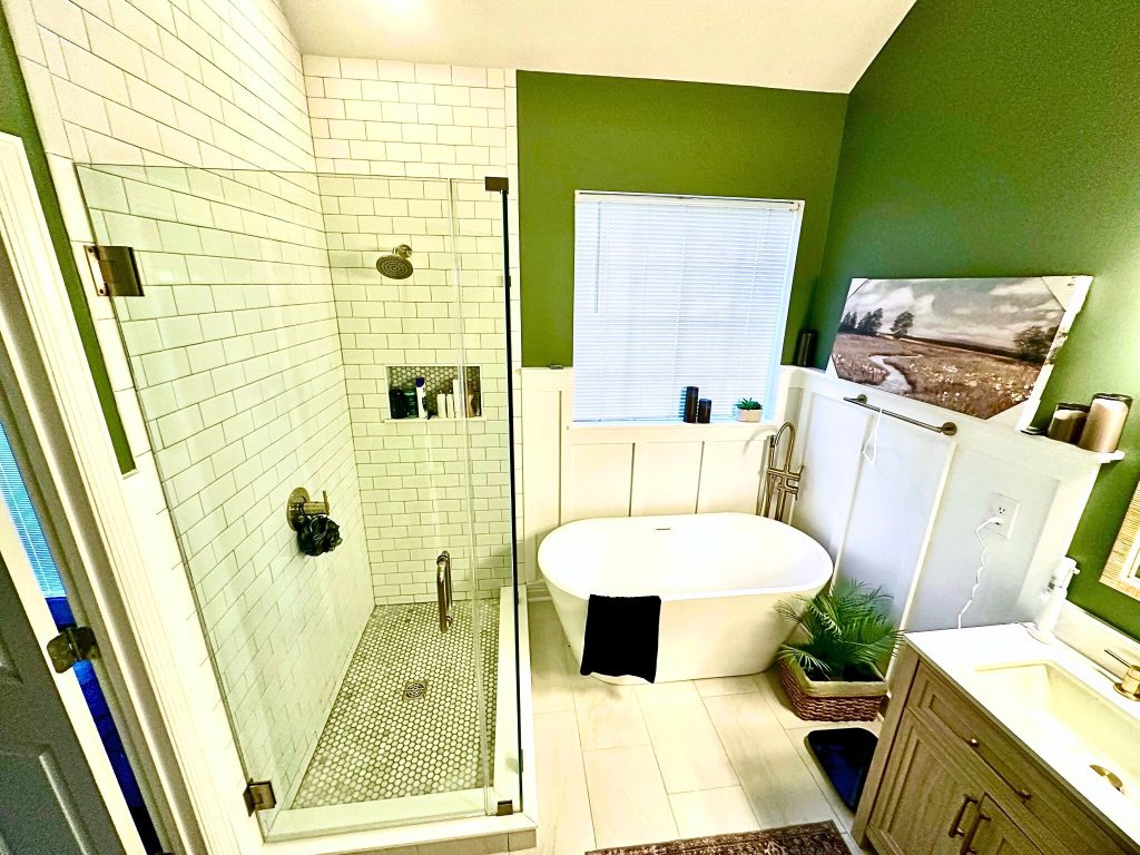 Charleston SC remodeling project - bathroom update